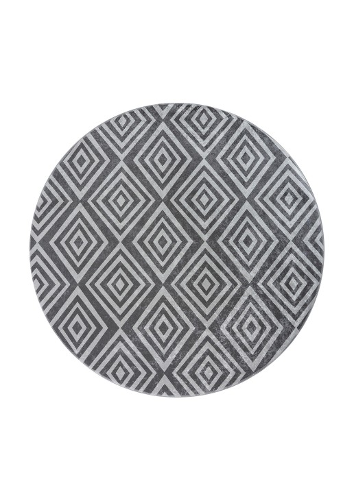 Beauty Home Ροτόντα 140x140 Azelie Art 9762-Grey Γκρι