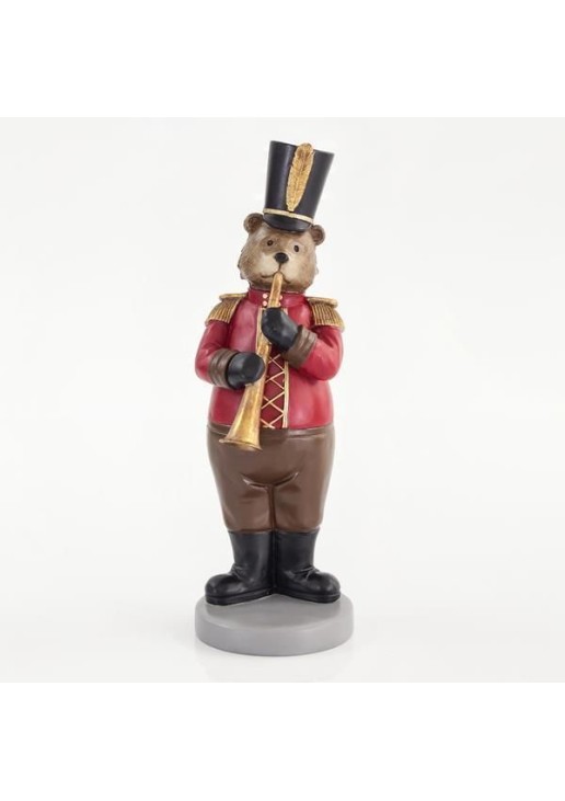 Beauty Home ΑΡΚΟΥΔΑ ΜΕ ΤΡΟΜΠΕΤΑ, 31,5CM