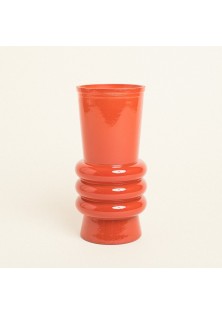 Beauty Home Γυάλινο Βάζο Ελάνη 25 CM