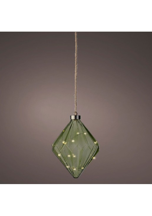 Beauty Home ΦΑΝΑΡΙ ΕΣΩΤΕΡΙΚΟΥ ΧΩΡΟΥ ΔΙΑΜΑΝΤΙ 16 CM ΜΕ LED