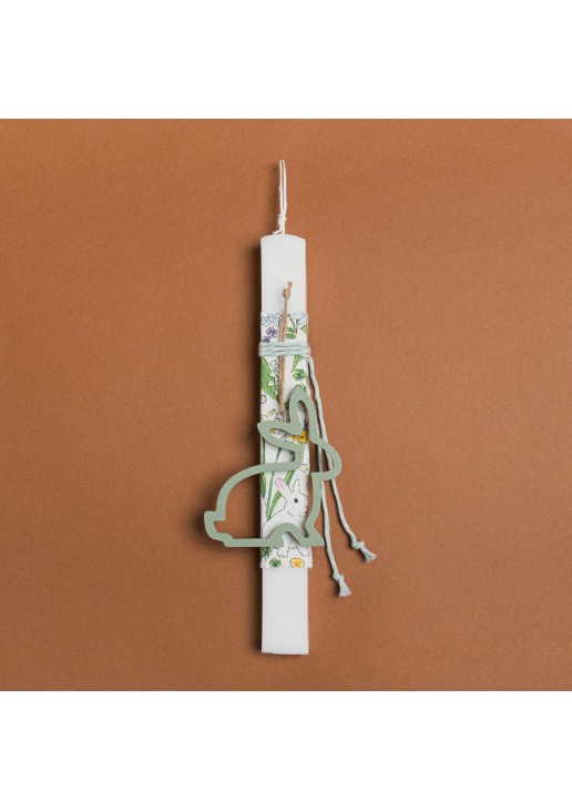 Beauty Home ΛΑΜΠΑΔΑ 33cm ΞΥΛΙΝΟ ΠΕΡΙΓΡΑΜΜΑ ΛΑΓΟΣ ΒΕΡΑΜΑΝ ΣΕ ΣΥΣΚΕΥΑΣΙΑ ΔΩΡΟΥ