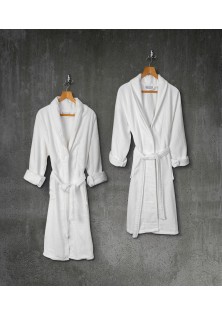 Beauty Home Μπουρνούζι παιδικό Belton Kids 100% Cotton Pennie με κουκούλα Art 3065 400gsm Λευκό 6-8 ετών