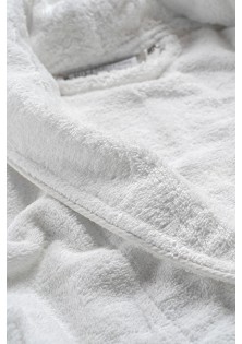 Beauty Home Μπουρνούζι παιδικό Belton Kids 100% Cotton Pennie με κουκούλα Art 3065 400gsm Λευκό 6-8 ετών
