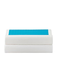 Beauty Home Μαξιλάρι ύπνου Gel Memory Foam Art 4028 Μέτριο 58x38x12 Λευκό