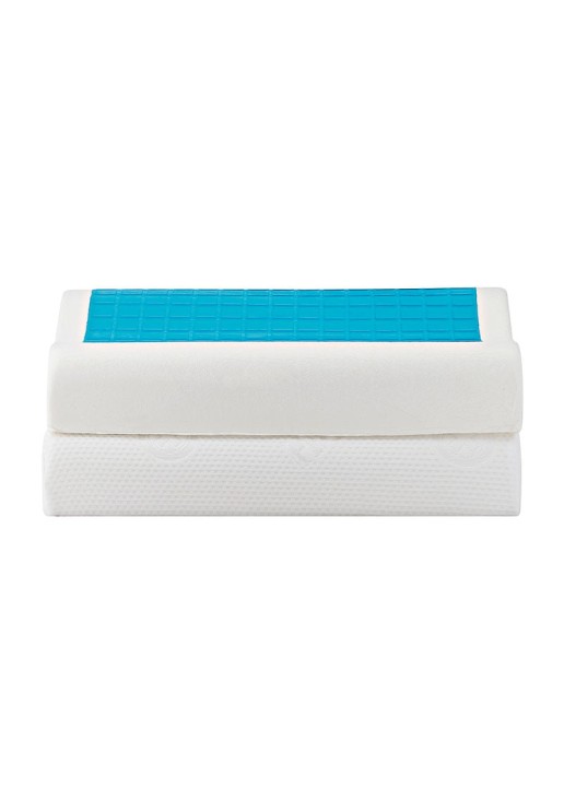 Beauty Home Μαξιλάρι ύπνου Gel Memory Foam Art 4028 Μέτριο 58x38x12 Λευκό