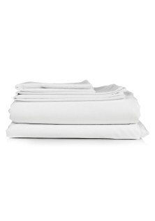 Beauty Home Παπλωματοθήκη Ξενοδοχείου King size 5-Star 300tc Satin 100% Cotton 270x250 Λευκό