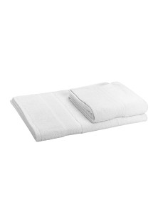 Beauty Home Πετσέτα Προσώπου Ξενοδοχείου Fluffy Art Ε3033 550gsm 100% Cotton 50x100 Λευκό