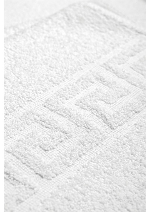 Beauty Home Πετσέτα Μπάνιου Ξενοδοχείου Gentle 500gsm Greek Border Art Ε3009 100% Cotton 70x140 Λευκό