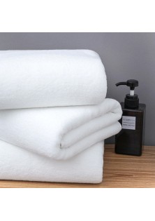 Πετσέτα Προσώπου Ξενοδοχείου Delicate 650gsm 100% Cotton 50x95 Λευκό Beauty Home