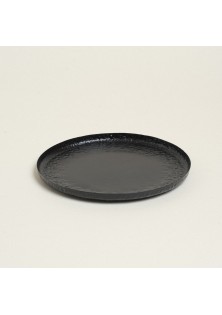 Beauty Home ΔΙΣΚΟΣ ΜΕΤΑΛΛΙΚΟΣ ΜΑΥΡΟΣ 30 cm