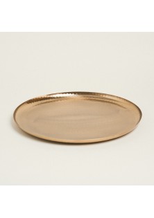 Beauty Home ΔΙΣΚΟΣ ΜΕΤΑΛΛΙΚΟΣ ΧΡΥΣΟΣ 45 cm