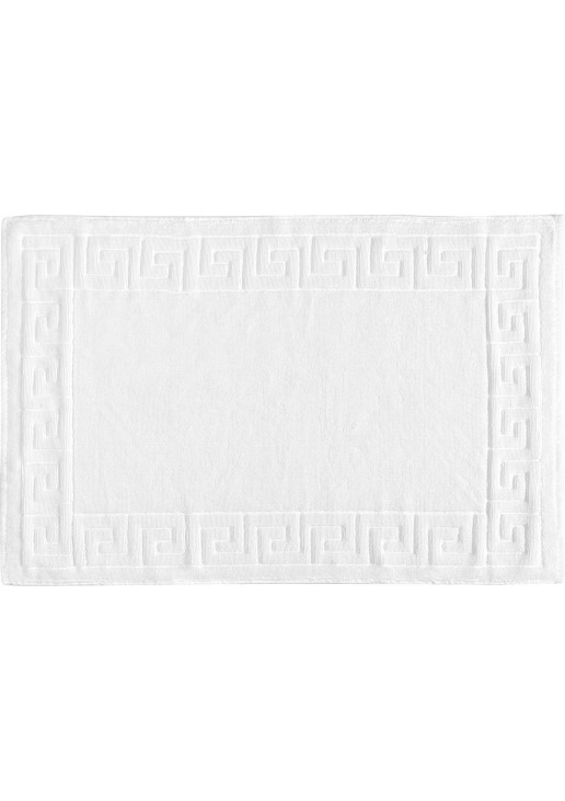 Beauty Home Ταπέτο μπάνιου Neron Art 3018 μαίανδρος 50x75 Λευκό