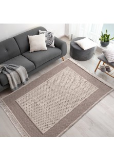 Beauty Home Χαλί Noir Art 9435 133x190 Beige Μπεζ