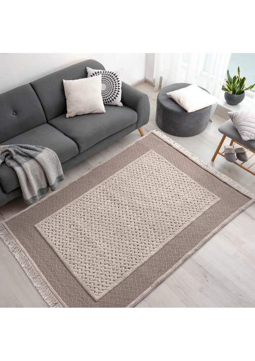 Beauty Home Χαλί Noir Art 9435 200x290 Beige Μπεζ