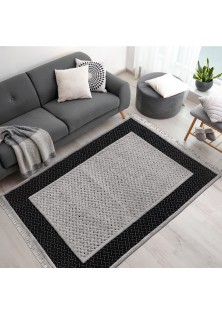 Beauty Home Χαλί Noir Art 9436 200x290 Black Μαύρο 200x290