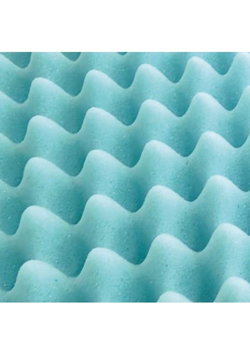 Beauty Home Ανώστρωμα Gel Memory Foam Relief Plus Art 4700 120x200 Λευκό