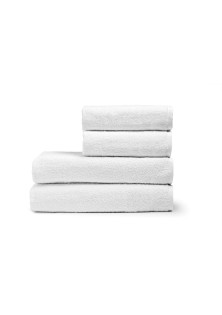 Πετσέτα Προσώπου Ξενοδοχείου Comfy 500gsm 100% Cotton 50x100 Λευκό Beauty Home