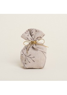 Beauty Home ΠΟΥΓΚΙ ΜΕ ΒΑΣΗ 8 x 12 cm ΚΛΑΔΙΑ ΜΠΕΖ ΦΟΝΤΟ