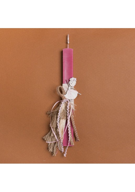 Beauty Home ΛΑΜΠΑΔΑ ΣΑΠΙΟ ΜΗΛΟ 33cm ΜΠΑΛΑΡΙΝΑ ΚΡΟΣΣΙ ΣΕ ΣΥΣΚΕΥΑΣΙΑ ΔΩΡΟΥ