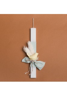 Beauty Home ΛΑΜΠΑΔΑ 33cm ΠΟΥΛΙ ΚΕΡΑΜΙΚΟ ΚΙΤΡΙΝΟ ΣΕ ΣΥΣΚΕΥΑΣΙΑ ΔΩΡΟΥ