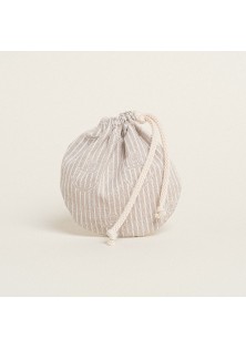 Beauty Home ΠΟΥΓΚΙ ΟΒΑΛ ΜΕ ΚΟΡΔΟΝΙ 13 x 14 cm ΑΓΚΥΡΑ ΡΙΓΕ ΜΠΕΖ