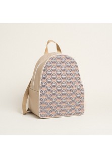 Beauty Home BACKPACK 43x35x23cm ΥΦΑΣΜΑ ΒΕΝΤΑΛΙΕΣ ΓΗΙΝΑ ΧΡΩΜΑΤΑ