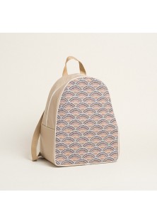 Beauty Home BACKPACK 43x35x23cm ΥΦΑΣΜΑ ΒΕΝΤΑΛΙΕΣ ΓΗΙΝΑ ΧΡΩΜΑΤΑ