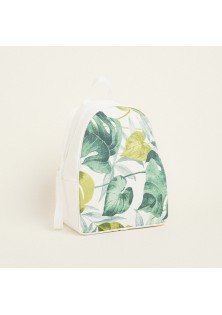 Beauty Home BACKPACK 43x35x23cm ΤΡΟΠΙΚΑ ΦΥΛΛΑ