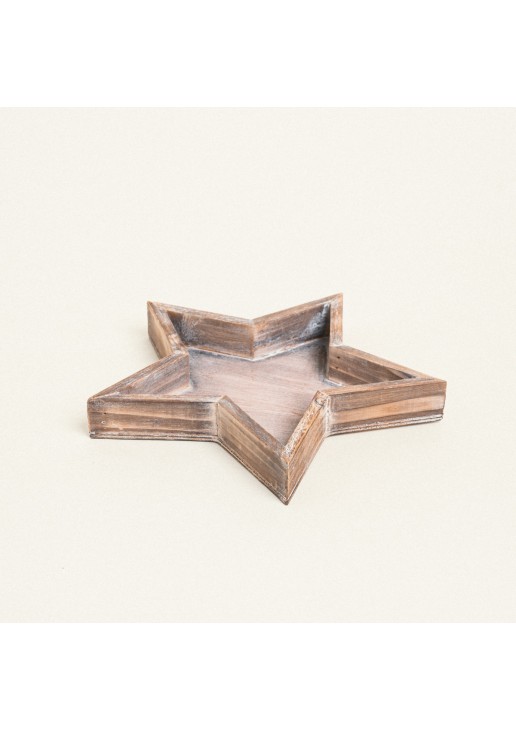 Beauty Home ΞΥΛΙΝΟ ΑΣΤΕΡΙ 29 x 28 x 3 CM