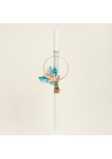 Beauty Home ΛΑΜΠΑΔΑ ΒΑΠΤΙΣΗΣ ΣΤΕΦΑΝΙ ΧΡΥΣΟ ΜΕ ΑΠΟΞΗΡΑΜΕΝΑ