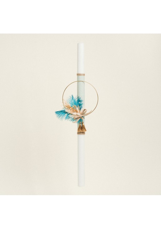 Beauty Home ΛΑΜΠΑΔΑ ΒΑΠΤΙΣΗΣ ΣΤΕΦΑΝΙ ΧΡΥΣΟ ΜΕ ΑΠΟΞΗΡΑΜΕΝΑ