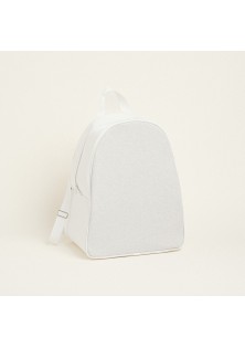 Beauty Home BACKPACK 43x35x23cm ΓΚΡΙ ΑΣΗΜΙ LUREX