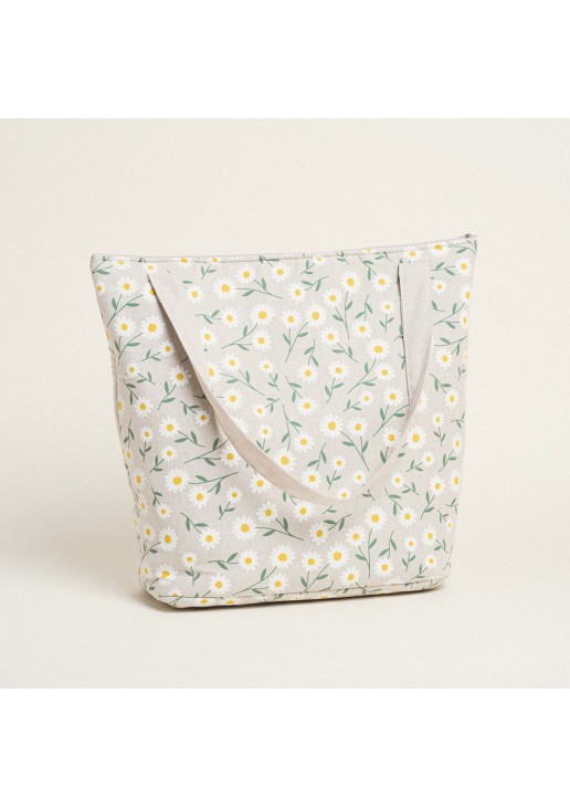 Beauty Home ΤΣΑΝΤΑ ΜΕ ΦΕΡΜΟΥΑΡ 53 X 43 cm ΜΑΡΓΑΡΙΤΕΣ