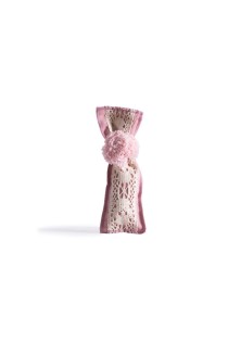 Beauty Home ΠΟΥΓΚΙ ΜΕ ΔΑΝΤΕΛΑ 6 x 19 cm ΣΑΠΙΟ ΜΗΛΟ