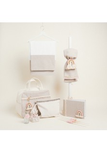 Beauty Home ΣΕΤ ΒΑΠΤΙΣΗΣ ΡΟΖ ΟΥΡΑΝΙΟ ΤΟΞΟ