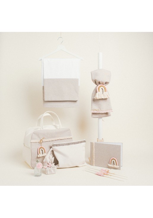 Beauty Home ΣΕΤ ΒΑΠΤΙΣΗΣ ΡΟΖ ΟΥΡΑΝΙΟ ΤΟΞΟ