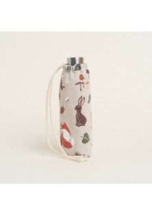 Beauty Home ΘΗΚΗ ΓΙΑ ΜΠΟΥΚΑΛΙ ΜΕ ΚΟΡΔΟΝΙ 22 x 12 cm FOREST WOOD ANIMALS