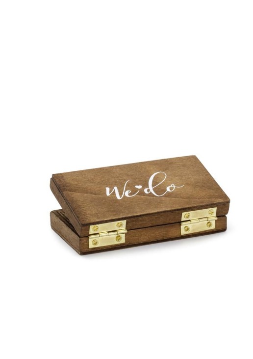 Beauty Home ΞΥΛΙΝΟ ΚΟΥΤΑΚΙ MR & MRS 10 x 5,5 cm