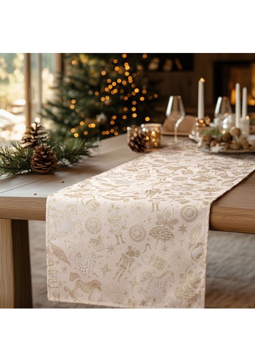 Beauty Home ΡΑΝΝΕΡ ΖΑΚΑΡ ΚΑΡΥΟΘΡΑΥΣΤΗΣ ΜΕ ΧΡΥΣΟ ΛΟΥΡΕΞ