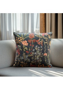 Beauty Home ΜΑΞΙΛΑΡΟΘΗΚΗ ΒΕΛΟΥΔΟ BEAUTIFUL FLOWER FIELD 40 x 40 cm