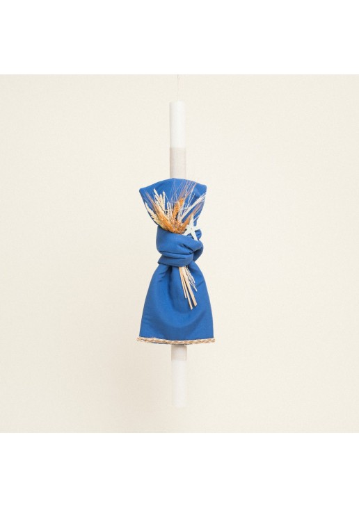 Beauty Home ΛΑΜΠΑΔΑ ΒΑΠΤΙΣΗΣ ΜΟΝΟΧΡΩΜΟ PREMIUM ΜΠΛΕ ΡΟΥΑ