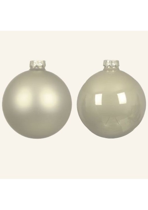 Beauty Home ΓΥΑΛΙΝΕΣ ΜΠΑΛΕΣ ΣΑΜΠΑΝΙ 2,5 CM 24 ΤΜΧ