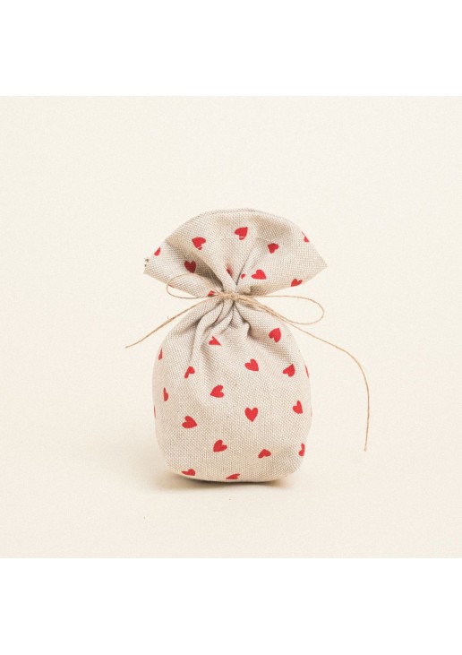 Beauty Home ΠΟΥΓΚΙ ΜΕ ΒΑΣΗ 8 x 12 cm ΜΙΚΡΕΣ ΚΟΚΚΙΝΕΣ ΚΑΡΔΙΕΣ