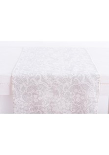 Beauty Home ΡΑΝΝΕΡ ΜΕ ΤΥΠΩΜΑ ΛΕΥΚΗ ΔΑΝΤΕΛΑ 32 cm x 1,5 m