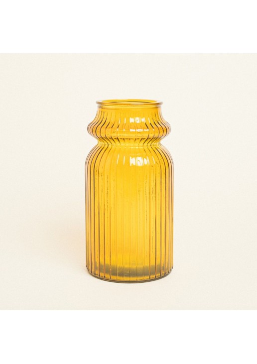 Beauty Home Γυάλινο Βάζο Ίριδα 28 CM