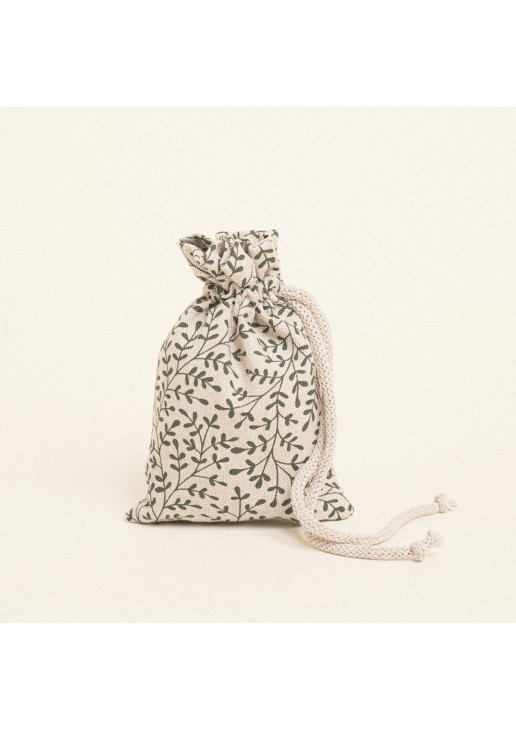 Beauty Home ΠΟΥΓΚΙ ΜΕ ΚΟΡΔΟΝΙ 12 x 17 cm ΠΡΑΣΙΝΑ ΚΛΑΔΑΚΙΑ