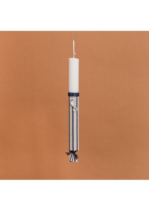 Beauty Home ΛΑΜΠΑΔΑ ΣΤΟΛΙΣΜΕΝΗ ΡΙΓΕ ΜΠΛΕ ΜΕ ΙΠΠΟΚΑΜΠΟ ΣΕ ΣΥΣΚΕΥΑΣΙΑ ΔΩΡΟΥ