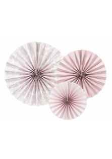 Beauty Home ΡΟΖΕΤΑ ΧΑΡΤΙΝΗ ΠΑΣΤΕΛ ΡΟΖ 3 ΤΜΧ