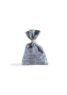 Beauty Home ΠΟΥΓΚΙ 12 x 17 cm ΜΠΛΕ ΚΑΡΩ ΓΡΑΜΜΕΣ