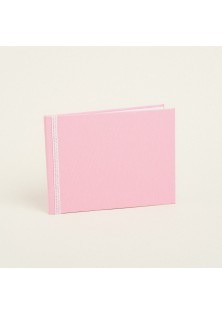 Beauty Home ΒΙΒΛΙΟ ΕΥΧΩΝ ΜΟΝΟΧΡΩΜΟ PREMIUM ΡΟΖ ΠΛΑΓΙΟ 20,5 x 27,5 cm